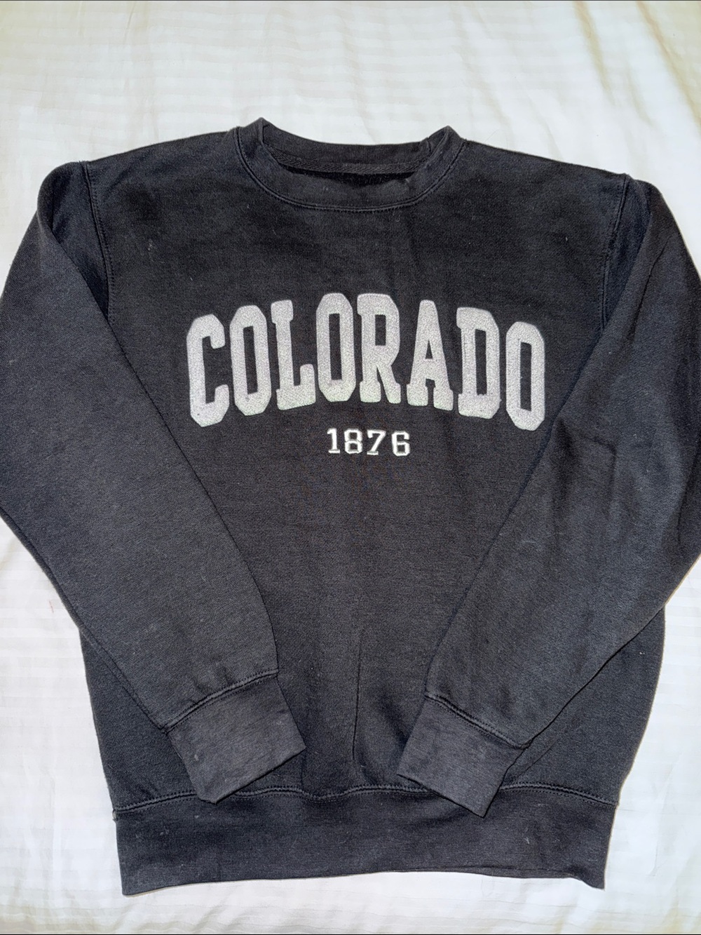 Colorado 1876 Crewneck Sweatshirt - Black S